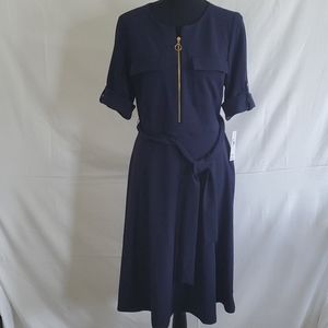 Shelby and Palmer Women's Navy Size 10 Dress